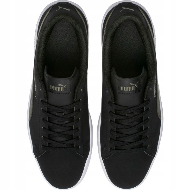 Herresko Puma Smash v2 Buck sort 365160 05 kaki 1
