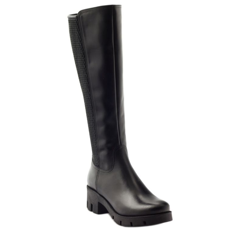 Sorte støvler. Modehit Arka 2938 1