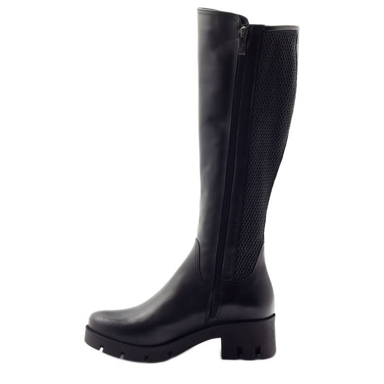 Sorte støvler. Modehit Arka 2938 2