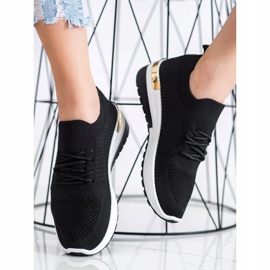 SHELOVET Komfortable Slip-On sneakers sort 2