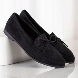 Coura Klassiske loafers sort 2
