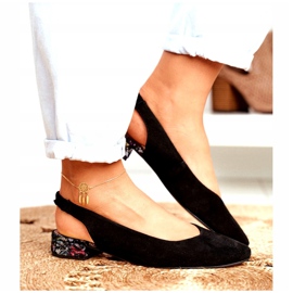 Dame Pumper Læder Slip-on Maciejka Miami Sort 04482-01 4