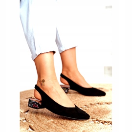Dame Pumper Læder Slip-on Maciejka Miami Sort 04482-01 2