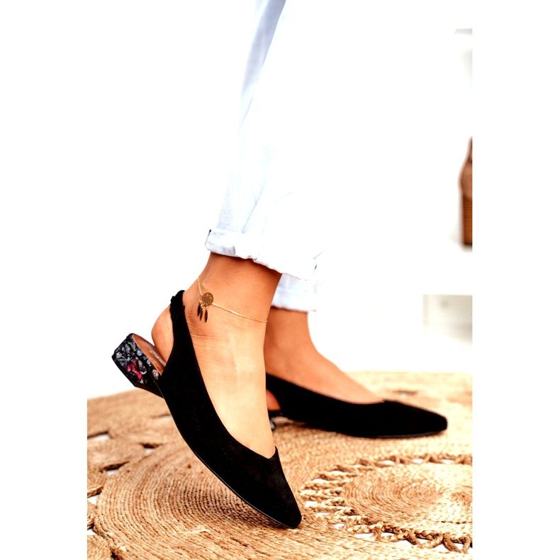 Dame Pumper Læder Slip-on Maciejka Miami Sort 04482-01 1
