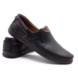 Polbut Herresko loafers 09 sort brun 2