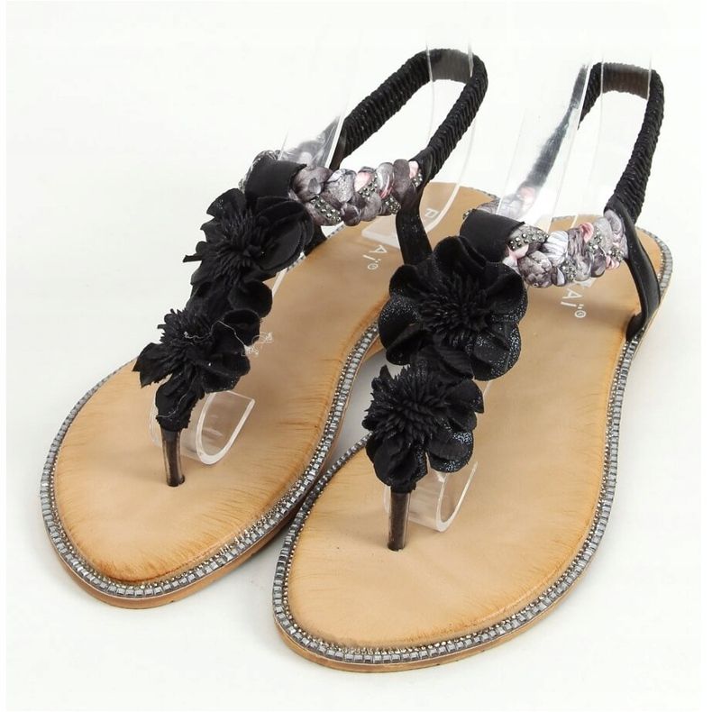 Sorte sandaler JN11-11 Sort 1