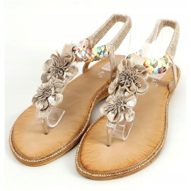 Guld flip-flops JN11-11 Guld gylden 1