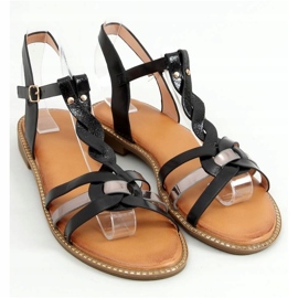 Sorte kvinders sandaler C43 Sort 1