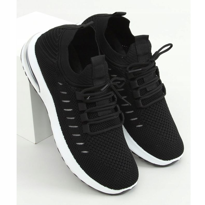Sorte sportsstrømper JHY90820 Sort 1