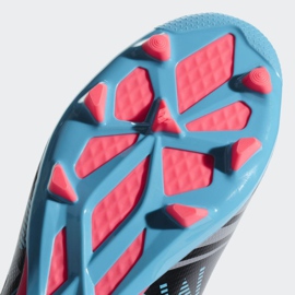 Adidas Nemeziz Messi 17.3 Fg Jr CP9174 fodboldstøvler sort grå 1