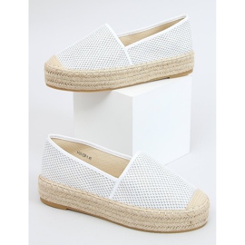 Hvide kvinders espadriller A666-ESP-1 Hvid 1