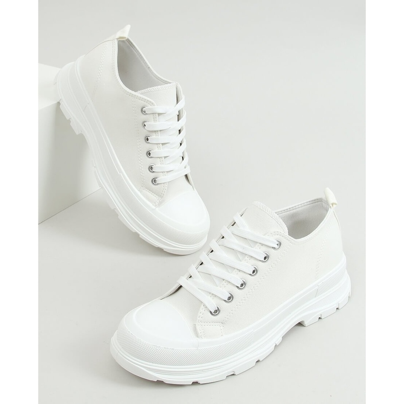 Hvide damesneakers LA122 Hvide 1