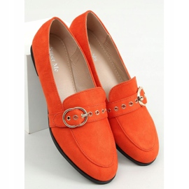 Orange damesmokasiner GQ05 Orange 1
