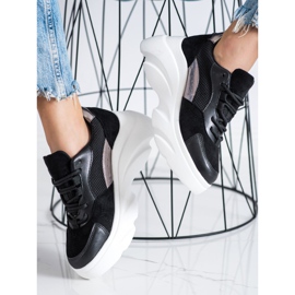 Seastar Sorte sneakers på platformen 2