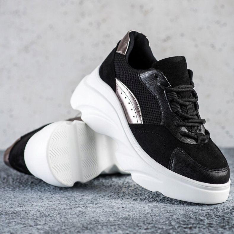 Seastar Sorte sneakers på platformen 1