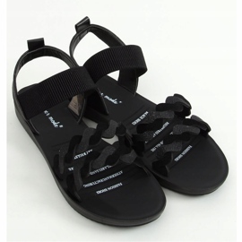 Sorte kvinders sandaler 446 Sort 1