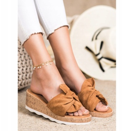 Cm Paris Sandaler i ruskind brun 1