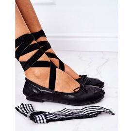 Sort Lu Boo bundet ballerina 1