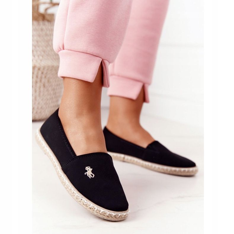 NEWS Dame Espadrilles sort Reyna 2