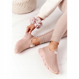 Kvinders sportssko Slip-on Beige Marathon kaki 1