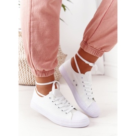 Klassiske sneakers til kvinder Hvid Omerta 1
