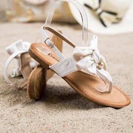 Seastar Stilfulde sandaler med sløjfe hvid 1