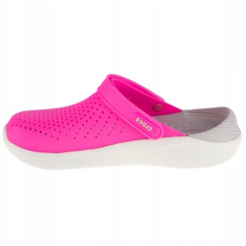 Crocs LiteRide Træsko 204592-6QV lyserød 1