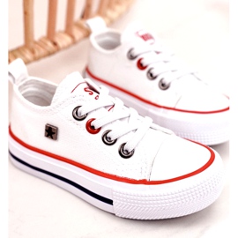 Børns klassiske lave sneakers Big Star HH374089 Hvid 4