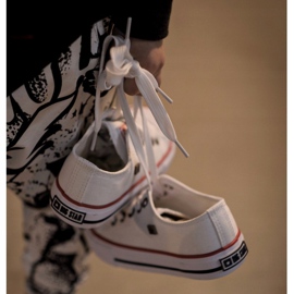 Børns klassiske lave sneakers Big Star HH374089 Hvid 2