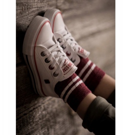 Børns klassiske lave sneakers Big Star HH374089 Hvid 1