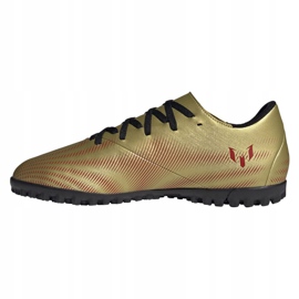 Adidas Nemeziz Messi.4 Tf M FY0764 fodboldstøvler gylden gylden 1