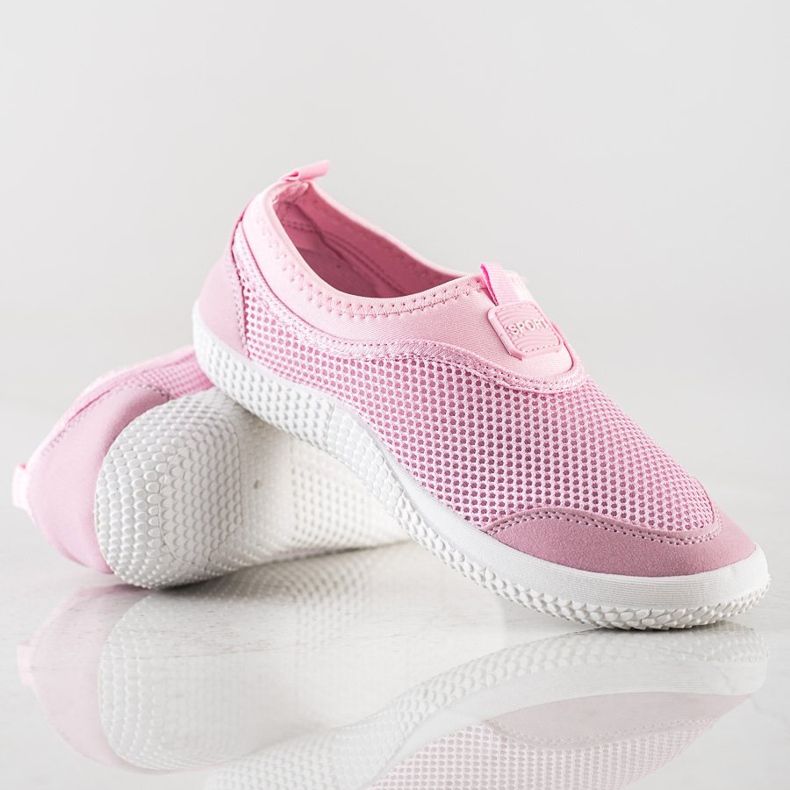 SHELOVET Lyserøde Slipons 1