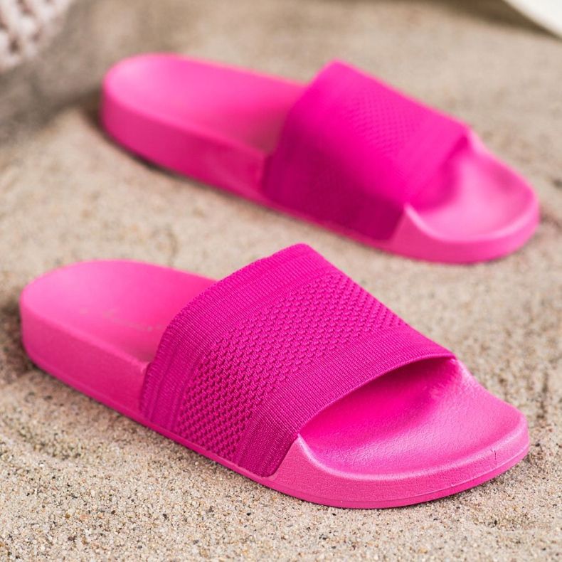 Anesia Paris Komfortable flip-flops lyserød 1