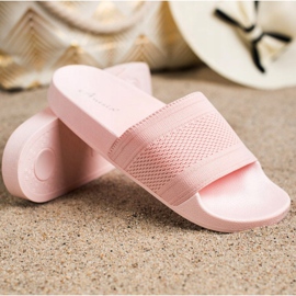 Anesia Paris Komfortable flip-flops lyserød 1