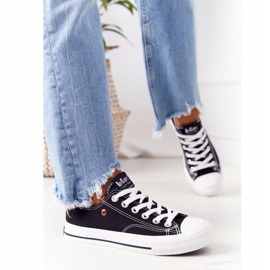 Lee Cooper LCW-21-31-0097L sorte damesko hvid 1
