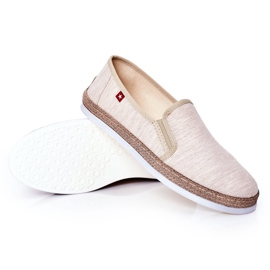 Mænds Espadrilles Big Star HH176001 Beige 1