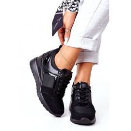 Wedge Sneakers Vinceza 10606 Sort 2