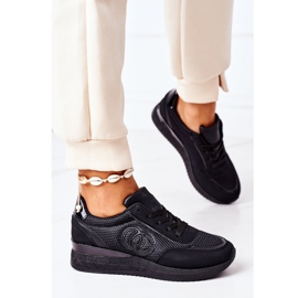 PE1 Sportssko til kvinder Sneakers Black Under Control sort 2