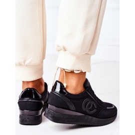 PE1 Sportssko til kvinder Sneakers Black Under Control sort 1