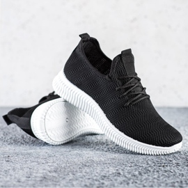 SHELOVET Tekstil sport sko sort 1