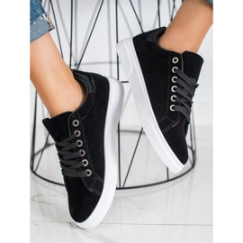 SHELOVET Ruskind Sneakers sort 1