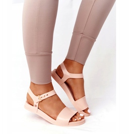 Duftende miljøvenlige gummisandaler ZAXY HH285123 nøgen beige lyserød 4