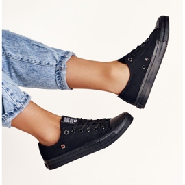 Kvinder Sneakers Big Star Sort AA274009 2