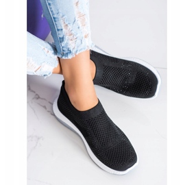 SHELOVET Slip-on sneakers sort 1