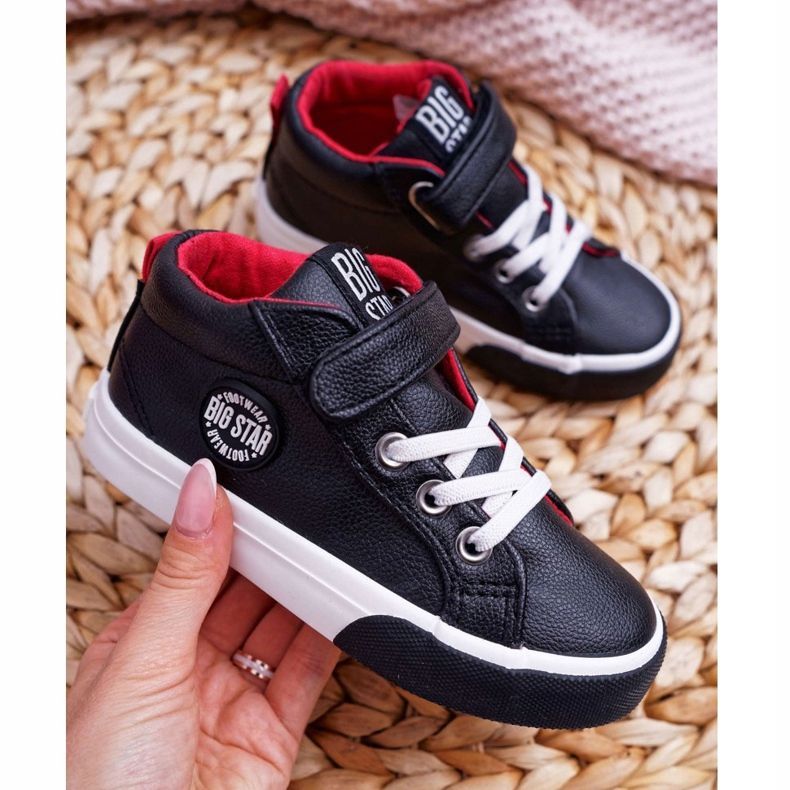 Børnesko Sneakers Big Star Sort EE374001 2