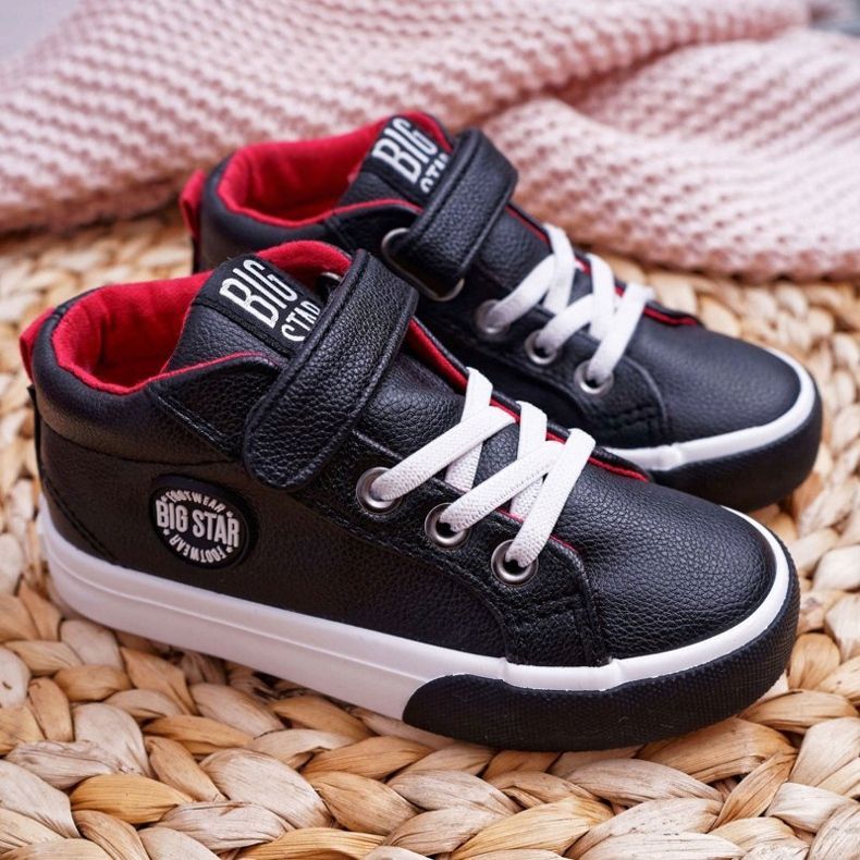 Børnesko Sneakers Big Star Sort EE374001 1