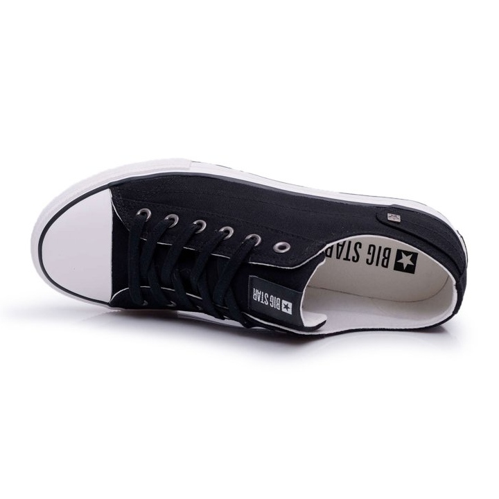 Mænds sneakers Big Star Sort DD174273 2