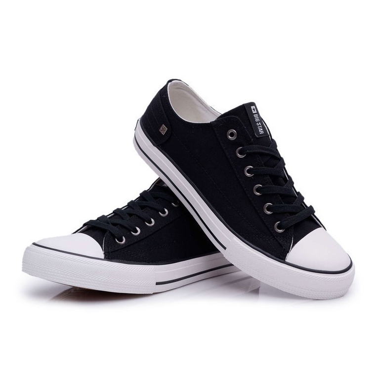 Mænds sneakers Big Star Sort DD174273 3