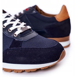 Sportssko til mænd GOE HH1N4053 Marineblå sneakers 1