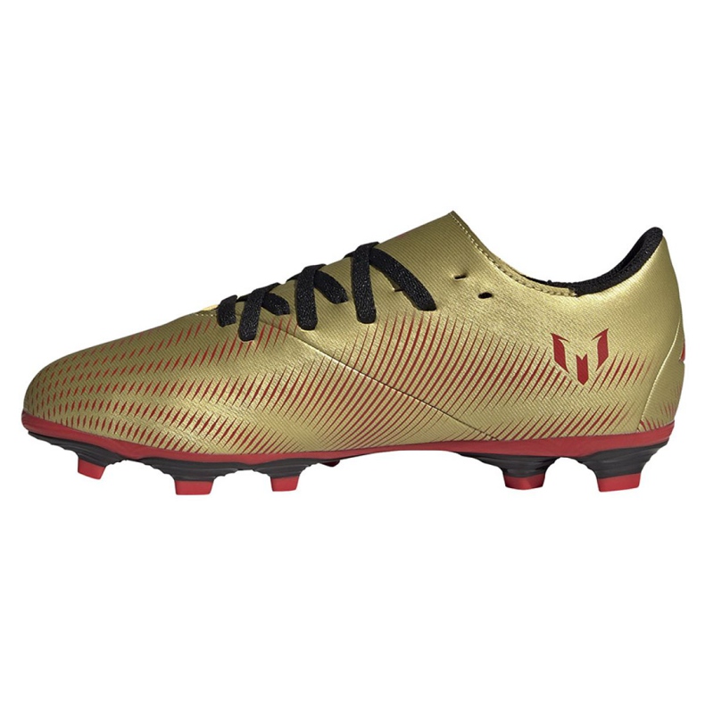 Adidas Nemeziz Messi .4 FxG Jr FY0810 fodboldstøvler gylden gylden 1